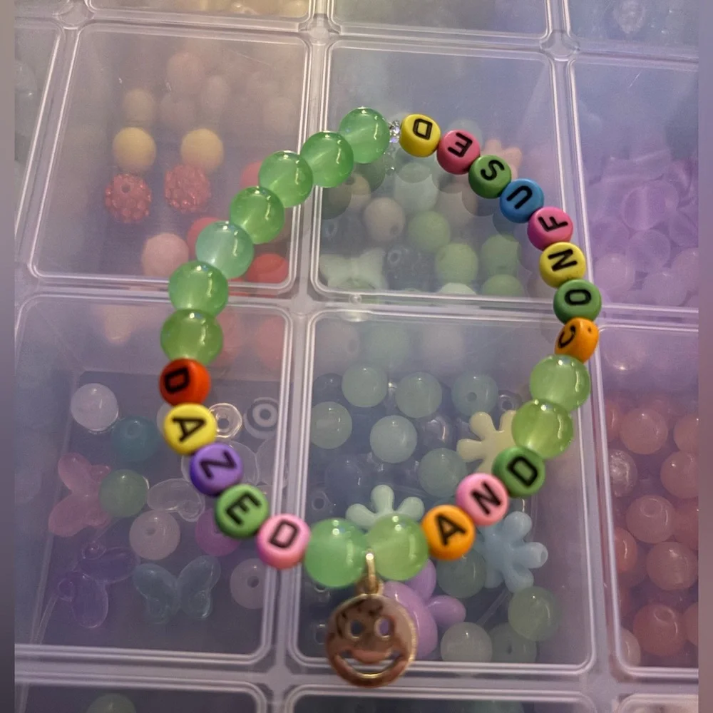 Dazed and Confused fandom Handcrafted Bracelet 🙂😵💫❤️ - Picture 2 of 3